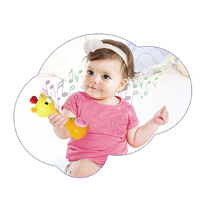دندانگیر و جغجغه تعادلی وموزیکال حیوانات هولی تویزHola Toys مدل 3134_اسباب بازی